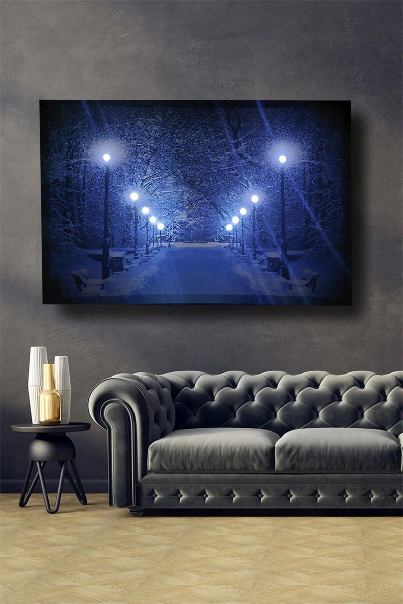 Nurkamol LED manzara tasviri - Tabiat go'zalligi